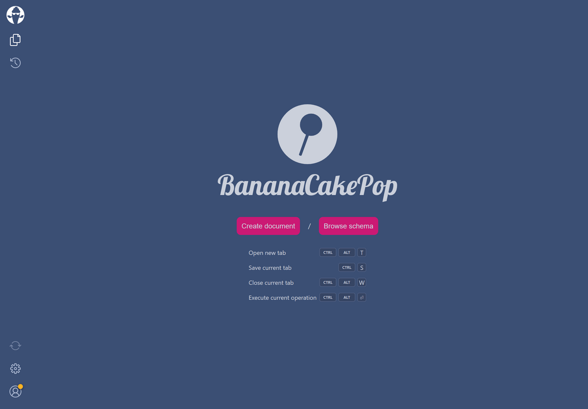 Banana Cake Pop IDE