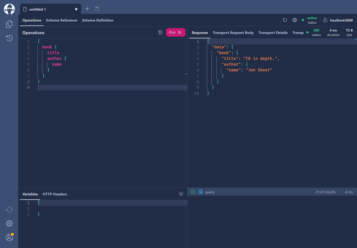 ASP.NET Core - Hot Chocolate V12 - ChilliCream GraphQL Platform